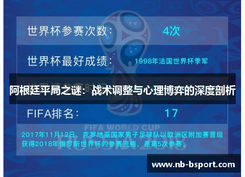 阿根廷平局之谜:战术调整与心理博弈的深度剖析 阿根廷平局之谜:战术调整与心理博弈的深度剖析